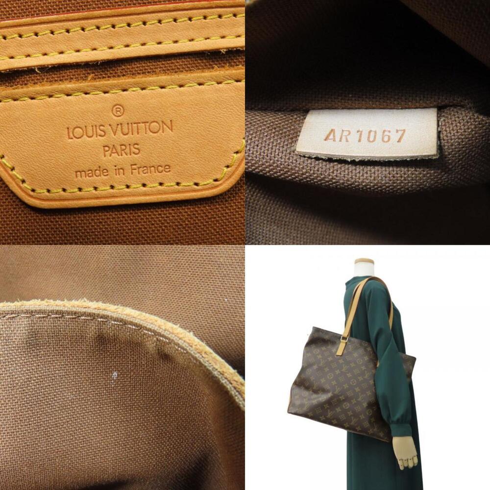 LOUIS VUITTON Brown Monogram Leather Tote Bag - Picture 10 of 11